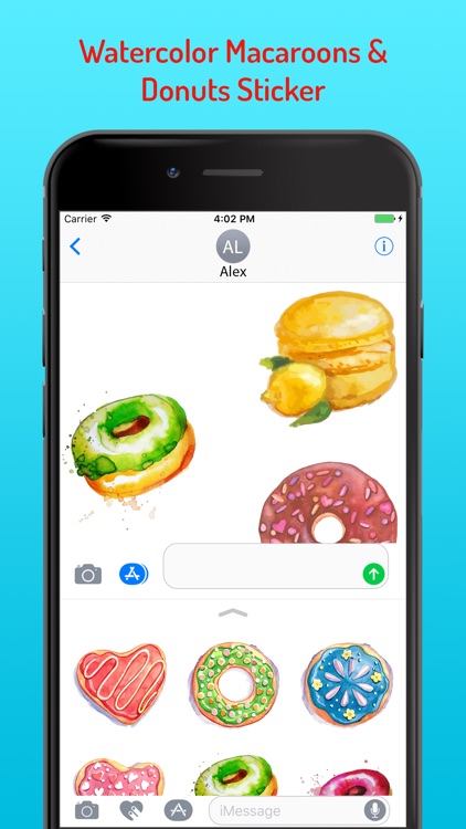 Macaroon Biscuit Stickers screenshot-3