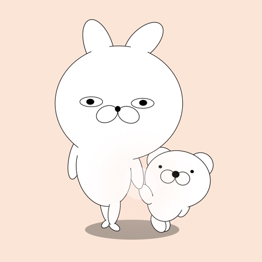 Today, "White Rabbit and Bear" Icon