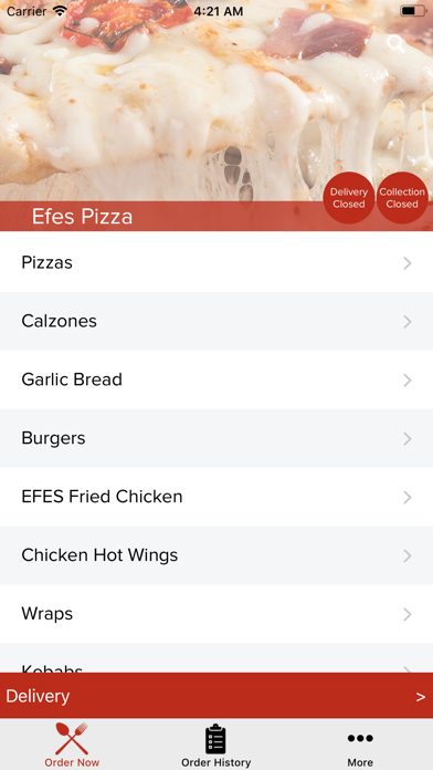 Efes Pizza York screenshot 2