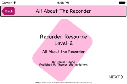 Learn and Play Recorder 2 screenshot 2