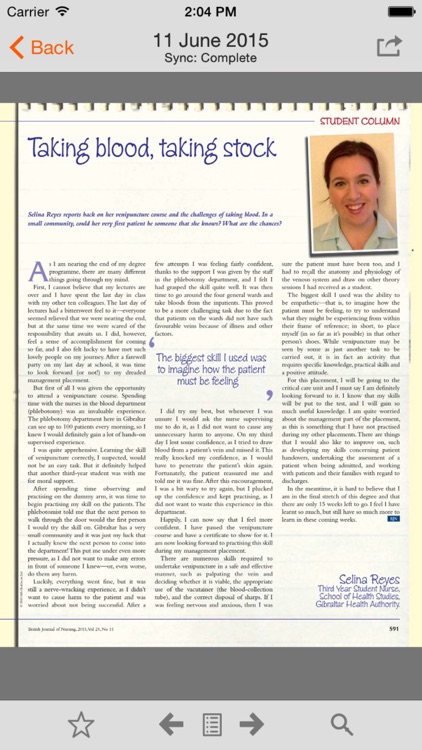 British Journal of Nursing