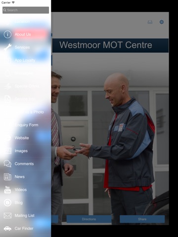 Westmoor MOT screenshot 2