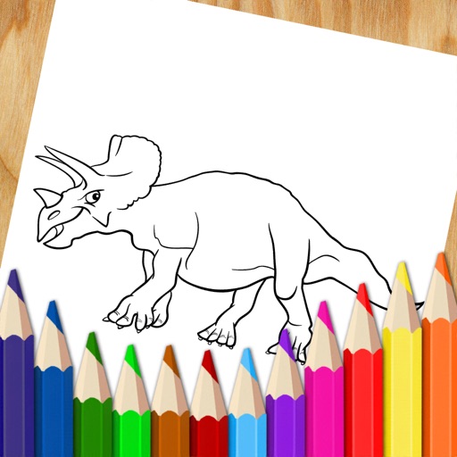 Dinosaur Coloring Book Pages