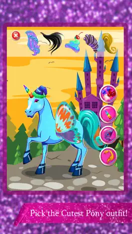 Game screenshot Princess Sparkle:Land Of Magic Pony Dressup Game apk