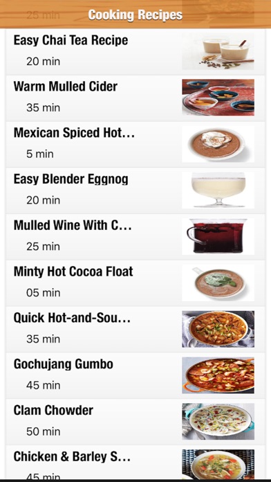 American Foods & Winter Drinks screenshot 4