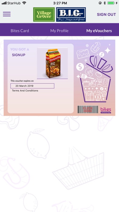 Bites Card screenshot 3