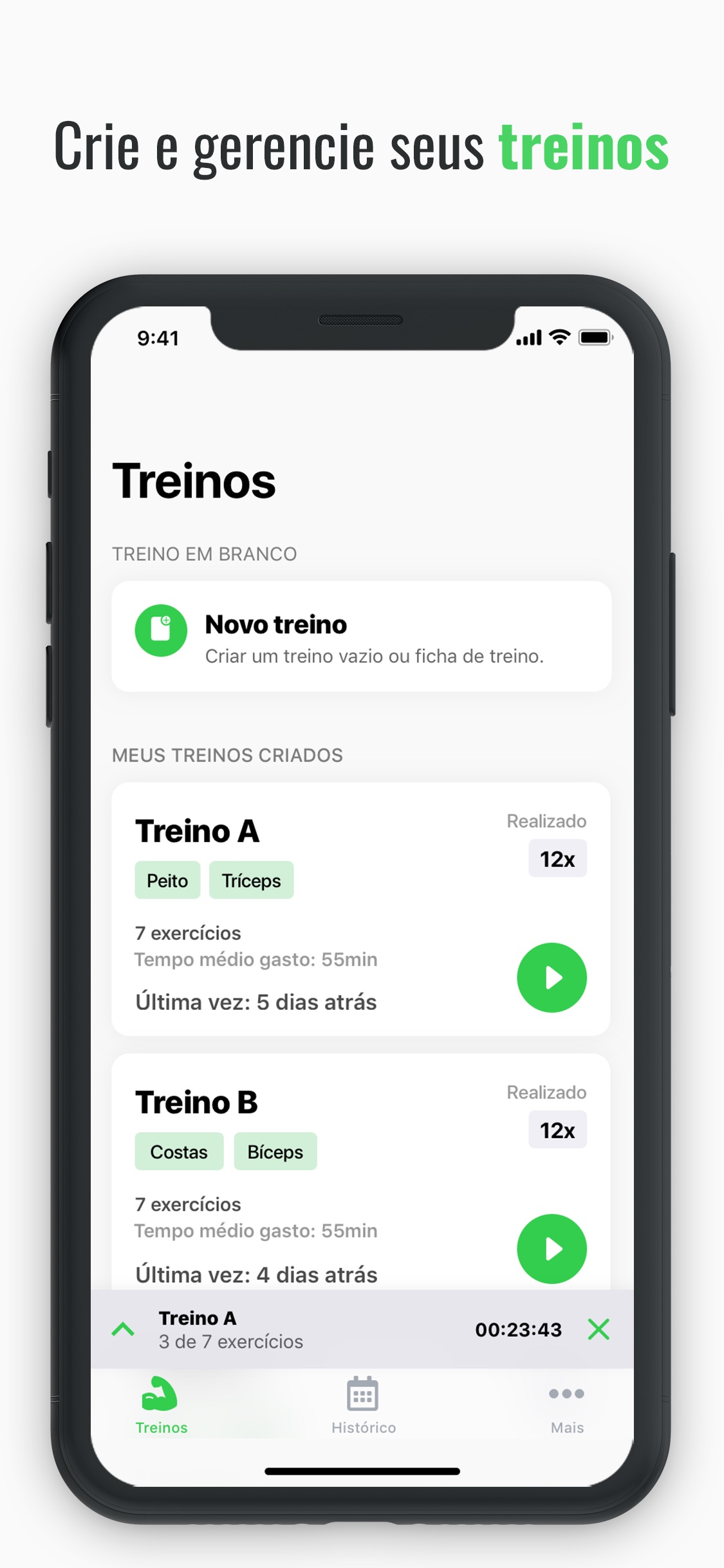 Screenshot do app Hercules