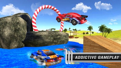 Car Racing Water Surfing Games screenshot 2