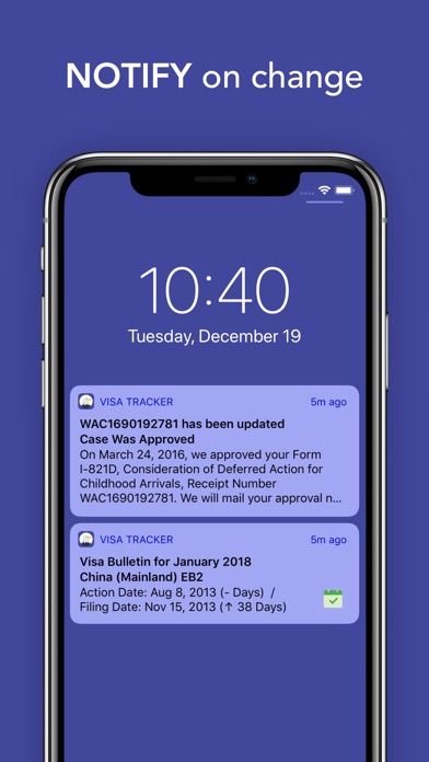 Visa Tracker screenshot 3