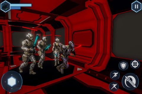 Space Cyborg-Sword Fighting 3D screenshot 4