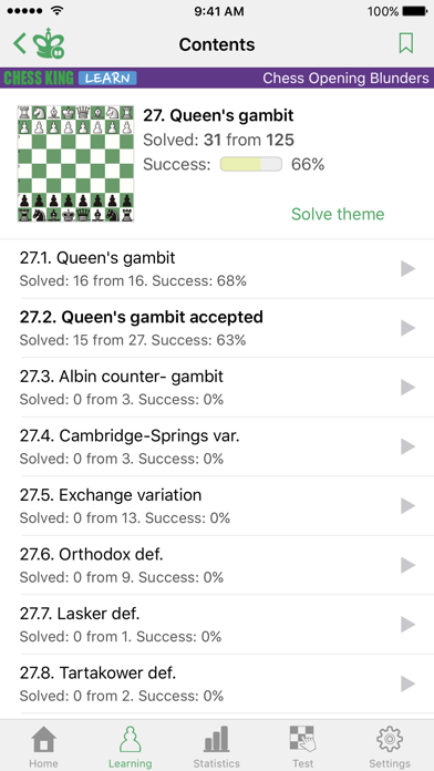 How to cancel & delete Chess Opening Blunders from iphone & ipad 4