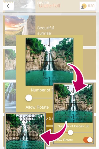 World Landscape Puzzles - náhled