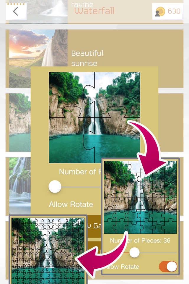 World Landscape Puzzles screenshot 2