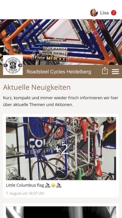 Roadsteel Cycles Heidelberg