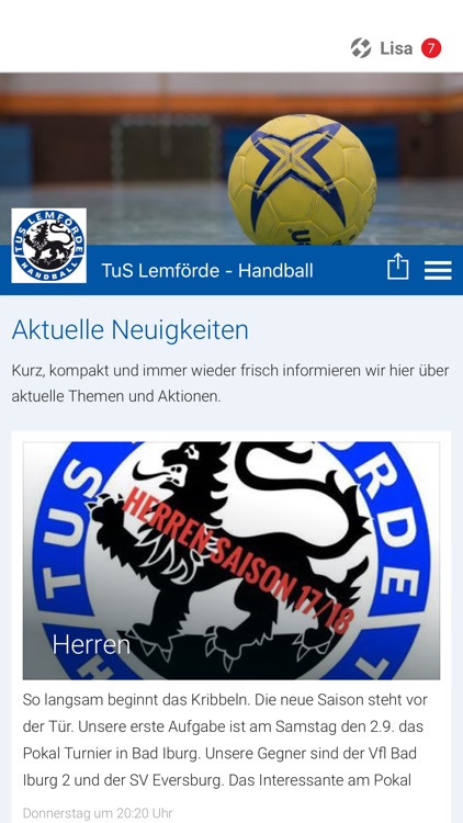 TuS Lemförde - Handball