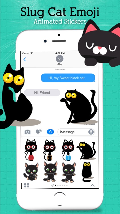 Animated Sluggish Cat Emoji screenshot-4