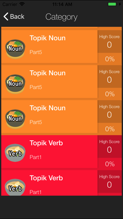 TOPIK Beginner Vocabulary Test screenshot 2