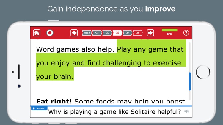 Advanced Reading Therapy Lite screenshot-4