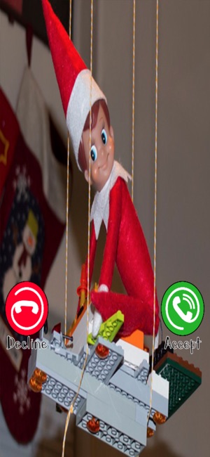 elf on the shelf call you on the app store screenshots