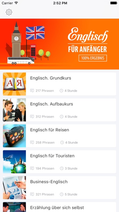 Sprachführer - Englisch lernen screenshot 2