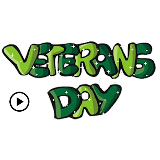 Animated Veterans Day Stickers icon