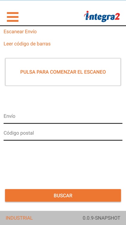 Integra2 App INDUSTRIAL