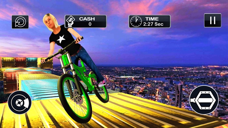 Impossible Bicycle Track Stunt screenshot-3