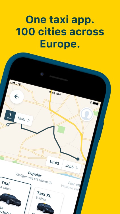 mytaxi: Tap & Move Freely