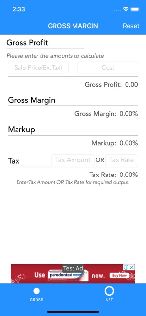 Margin Cal Lite