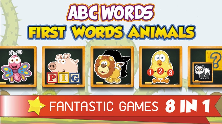 First Word Animal Fun Learning