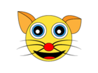 Cutie Flat Cat