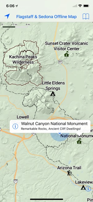 Offline Flagstaff & Sedona Map