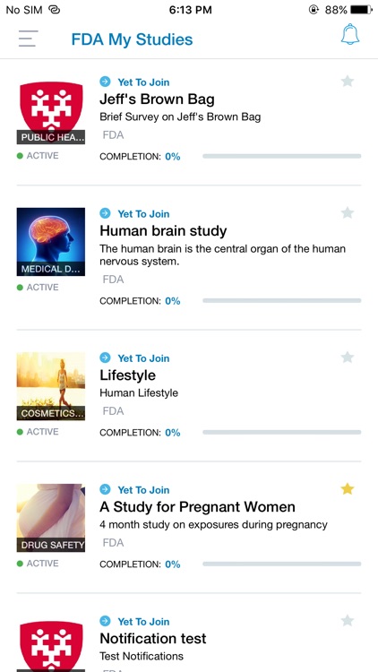 FDA My Studies screenshot-3