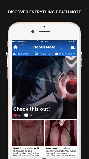 Kira Amino for Death Note