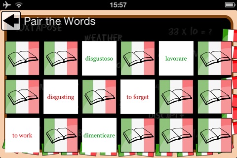 Italian Vocab Game - learn vocabulary the fun way! screenshot 2