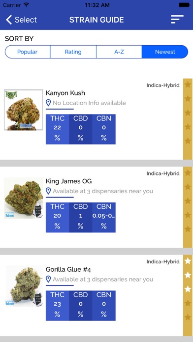 IBudtender Cannabis Assistant screenshot 2