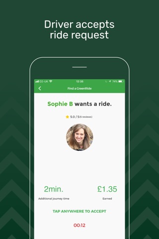 GreenRide Sharing screenshot 3