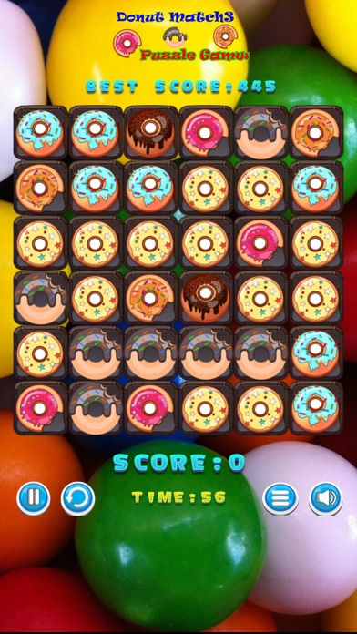 Donut Match3 Puzzle Game screenshot 2