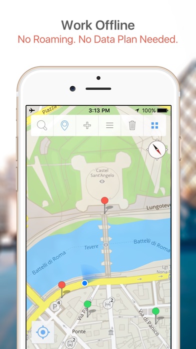 Jakarta Map and Walks iPhone Jakarta Map and Walks iPhone