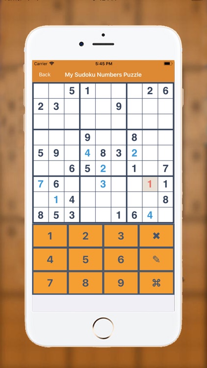 My Sudoku Numbers Puzzle