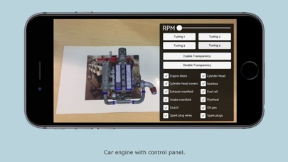 Car Engine - Augmented Reality screenshot 2