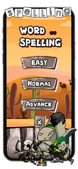 Game screenshot Animal vs Monster Spelling Fun apk