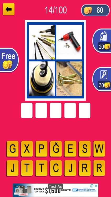 4 Pics 1 Word Brain Quiz screenshot-7