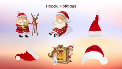 3D Merry Christmas Sticker App screenshot 2