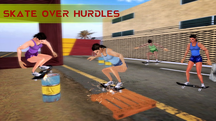 Skateboard Street Racing Club screenshot-3