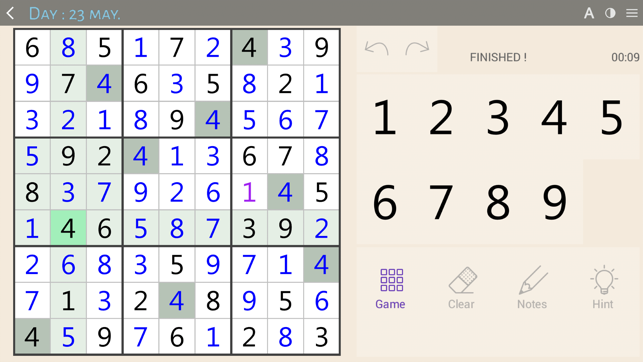 Sudoku - Classic brain teaser(圖7)-速報App