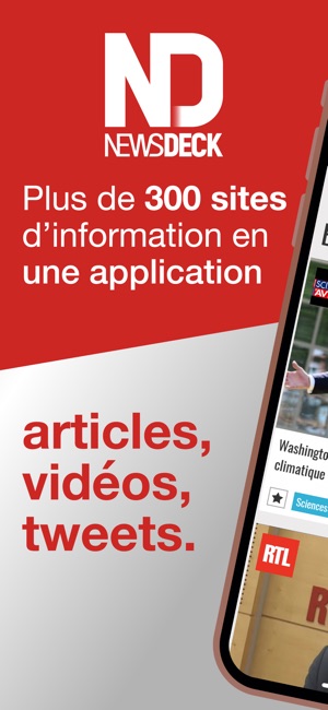 Newsdeck: Actu, News en direct(圖1)-速報App