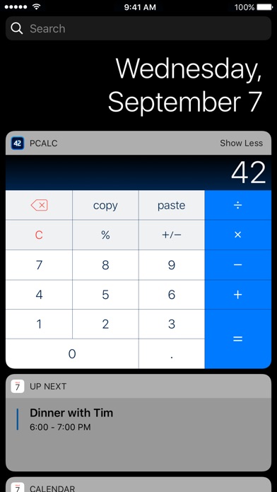 PCalc RPN Calculator Screenshot 5