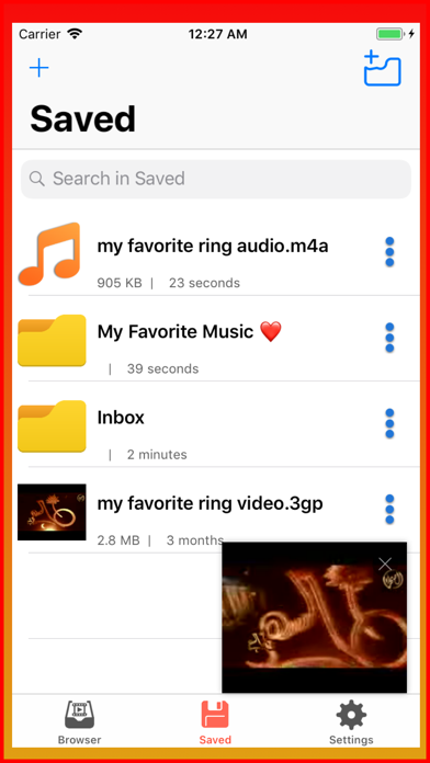 iSaveDL -Saver Videos & Audios screenshot 3
