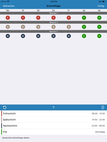 Schichter - Shift calendar screenshot 3